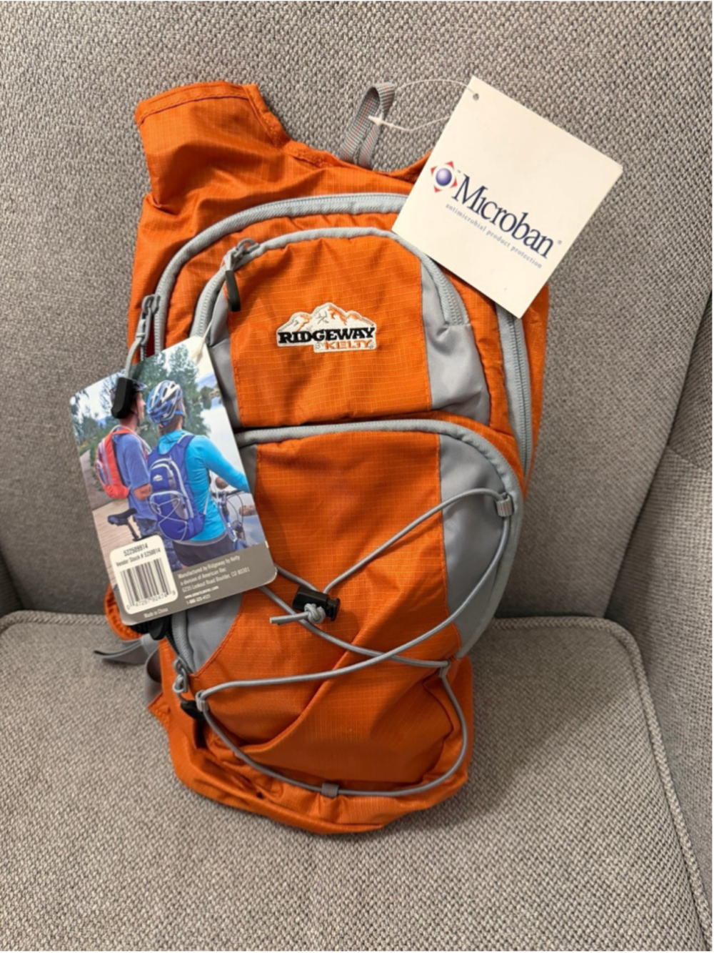 Ridgeway by Kelty OranRidgeway by Kelty Orange Backpack with Microban Protection